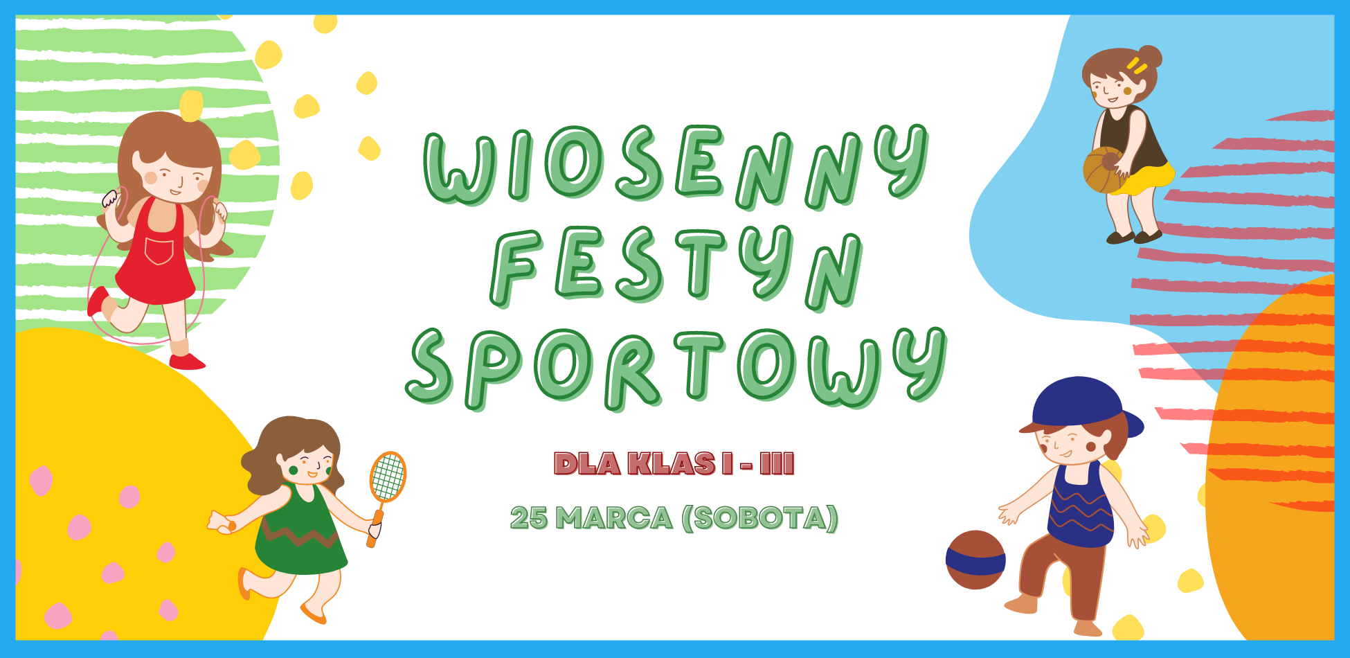 You are currently viewing Wiosenny festyn sportowy dla klas I-III